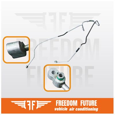 tubo di scarico di alluminio 7L6820722F adatto per 03-10 Volkswagen Touareg Audi Q7 4.0L